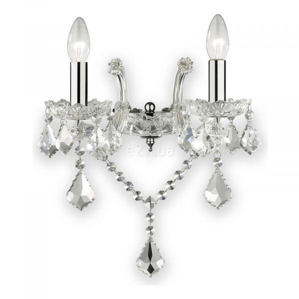 Бра Ideal Lux 35642 Florian AP2 Cromo