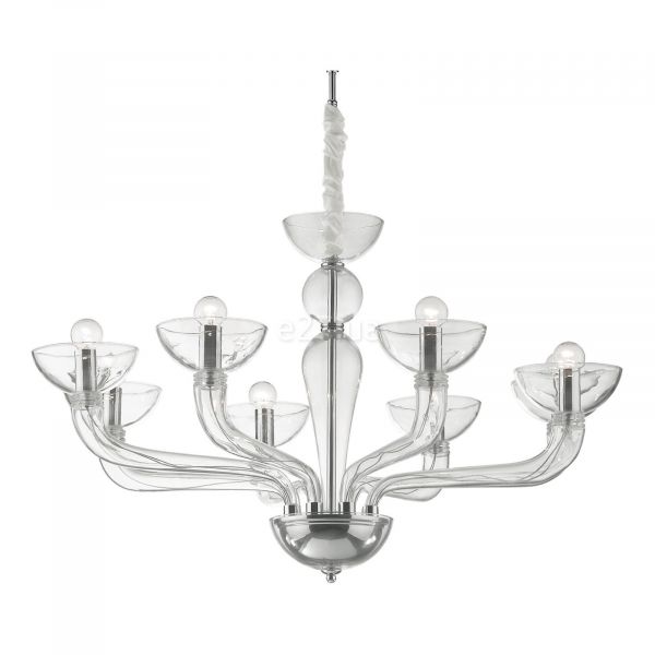 Люстра Ideal Lux 44255 Casanova SP8 Trasparente