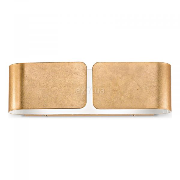 Настінний світильник Ideal Lux 88266 Clip AP2 Small Oro
