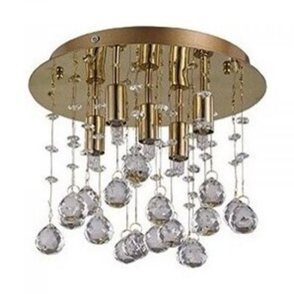 Люстра Ideal Lux 94663 Moonlight PL5 Oro