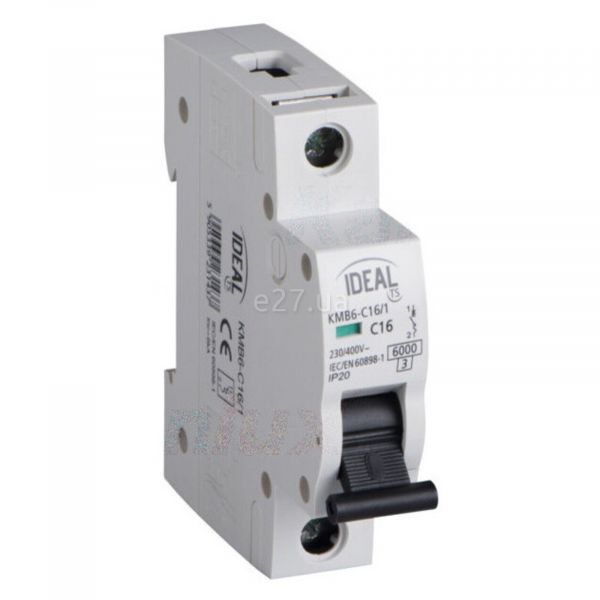 Автоматичний вимикач Kanlux 23143 Ideal TS KMB6-C16/1