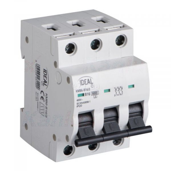 Автоматический выключатель Kanlux 23149 Ideal TS KMB6-B16/3