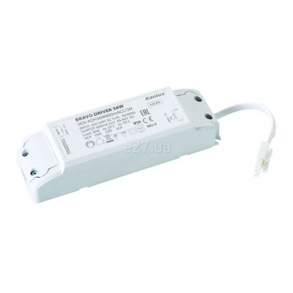 Драйвер Kanlux 28025 Bravo 36W 800mA 30-42V DC