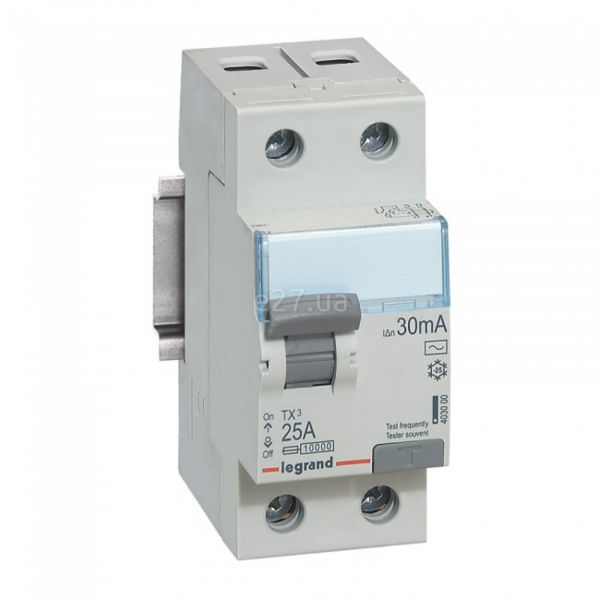 Вимикач диференціального струму, УЗО Legrand 403000 TX3