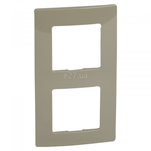 Рамка 2 поста Legrand 672522 Etika