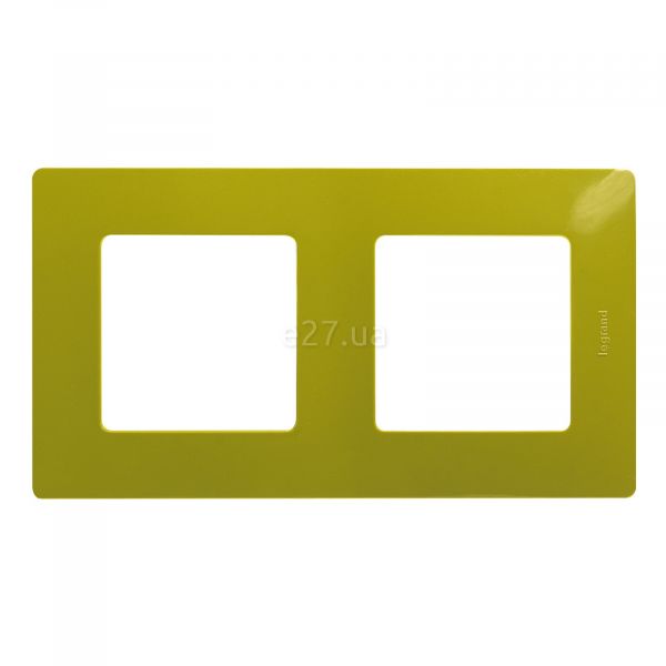 Рамка 2 поста Legrand 672542 Etika