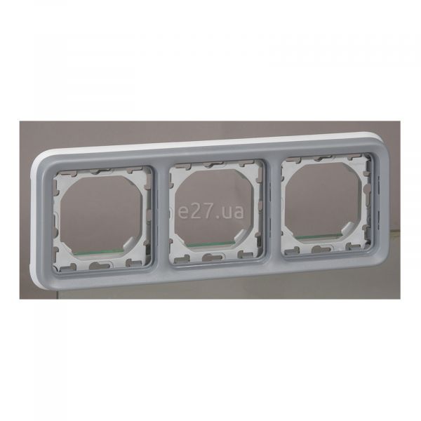 Рамка 3 поста Legrand 69687 Plexo