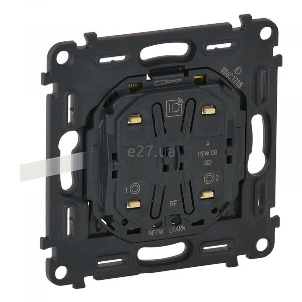 Вимикач 2-клавішний Legrand 752082 Valena In'Matic MyHome Play Zigbee