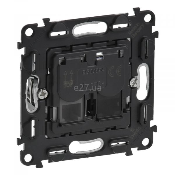 Розетка комп'ютерна, телефонна Legrand 753032 Valena In'Matic