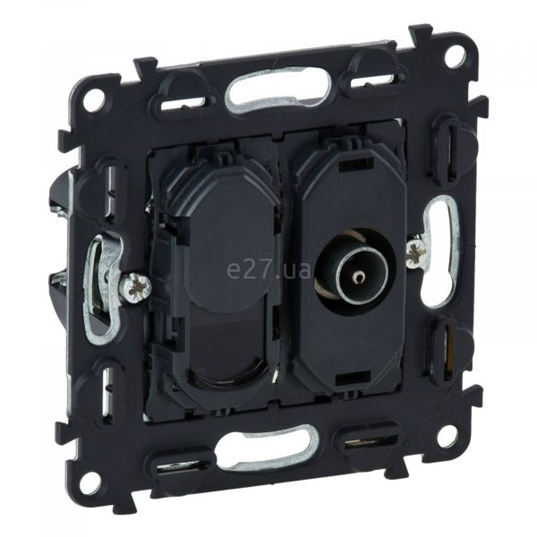 Розетка TV і RJ45 Legrand 753055 Valena In'Matic