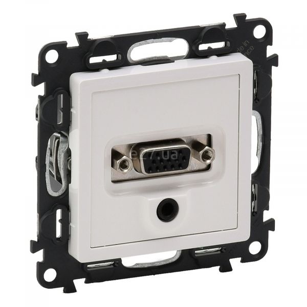 Розетка VGA і Jack 3,5 mm Legrand 753170 Valena Life
