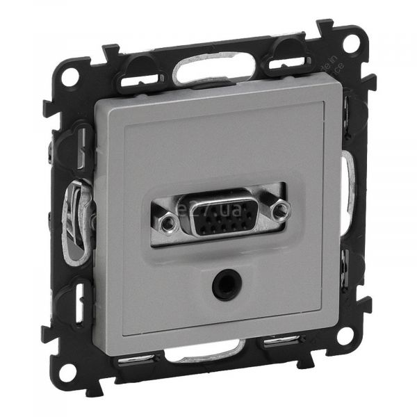 Розетка VGA і Jack 3,5 mm Legrand 753370 Valena Life