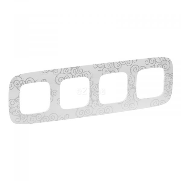 Рамка 4 поста Legrand 754344 Valena Allure