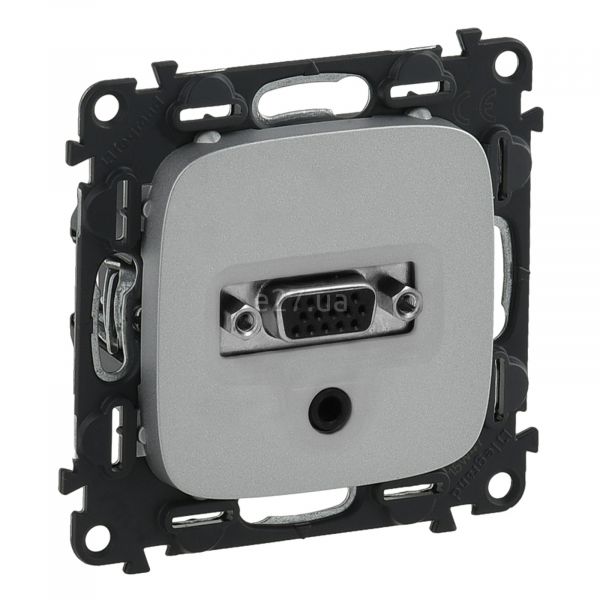 Розетка VGA і Jack 3,5 mm Legrand 754707 Valena Allure