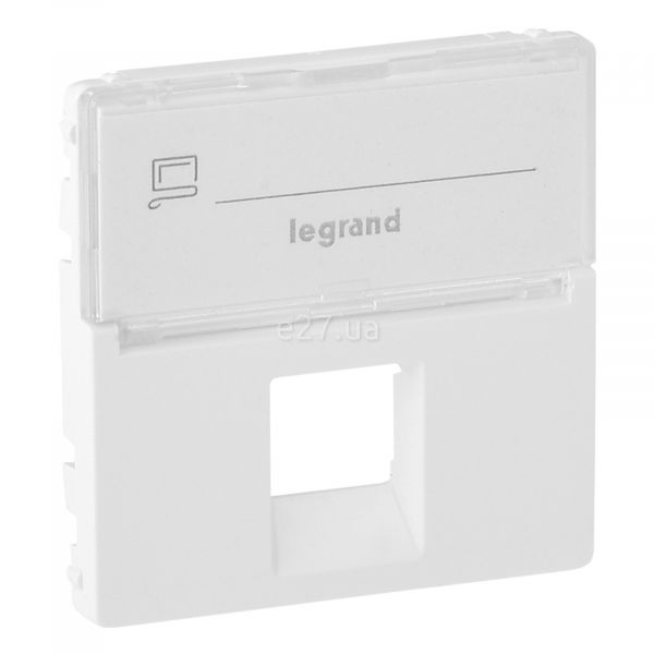 Лицьова панель розетки RJ45 Legrand 755470 Valena Life