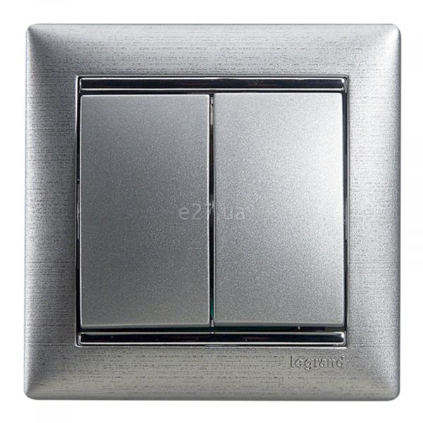 Вимикач 2-клавішний Legrand 770105 Valena Classic