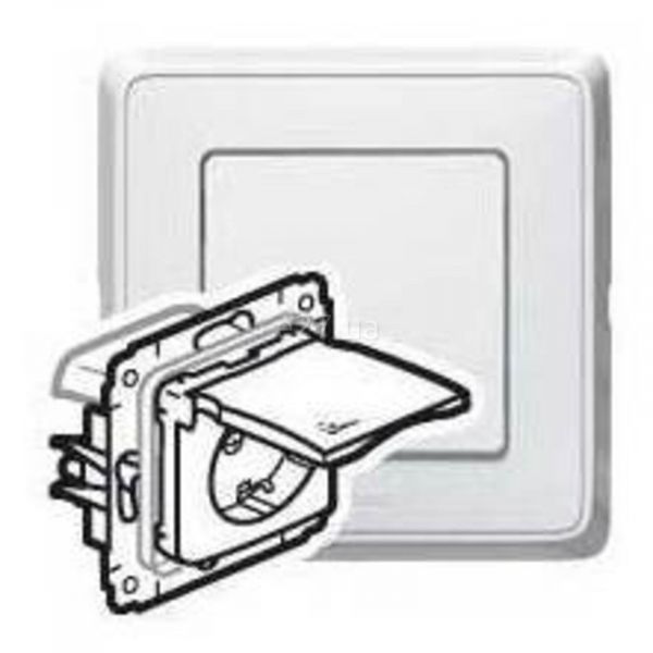 Розетка 220В Legrand 773645 Cariva
