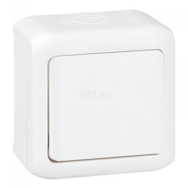 Вимикач 1-клавішний Legrand 782360 Quteo IP44