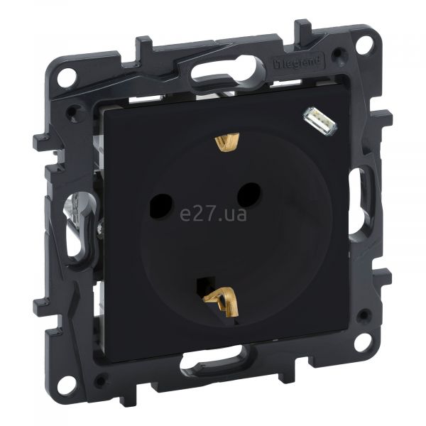 Розетка 220В з USB Legrand 864527 Niloe Step