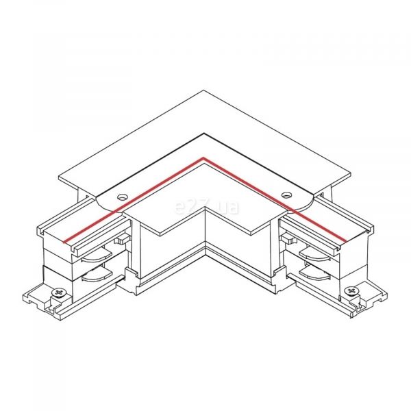 Изображение с информацией о товаре Nowodvorski 8230 Recessed Track CTLS Recessed Power L Connector Right (L-R)
