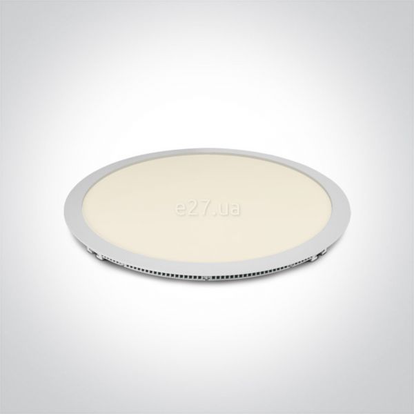 Потолочный светильник One Light 10140F/W/W The 40-48W Round Recessed Panels Die Cast