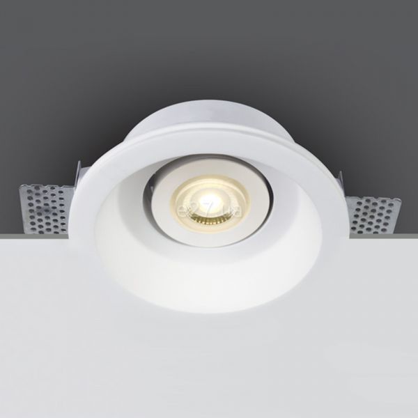 Точковий світильник One Light 11105GT4 The Trimless GU10 Range Gypsum