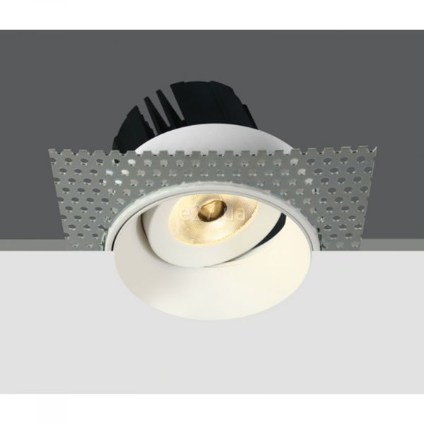Точковий світильник One Light 11107BT/W/W The Trimless COB Spot Die cast
