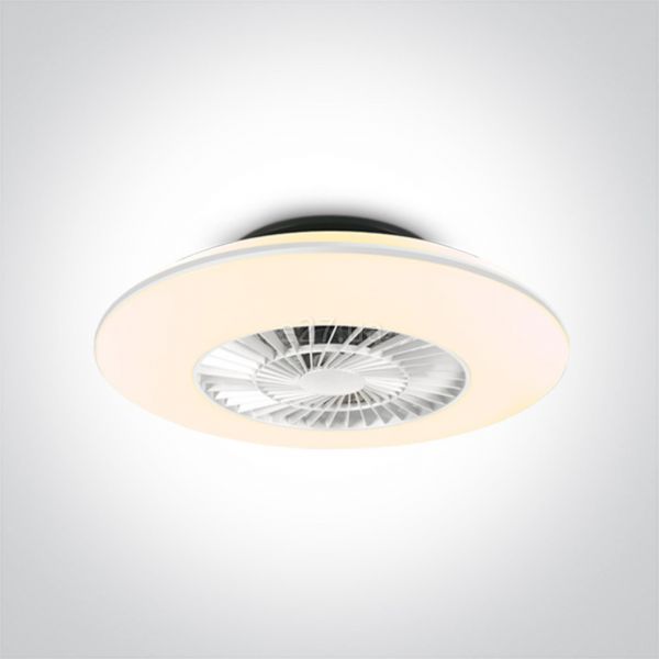 Люстра-вентилятор One Light 24002/W The Plafo Ceiling Fan