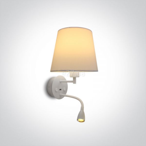 Бра One Light 61080/W/W The Hotel Range Metal