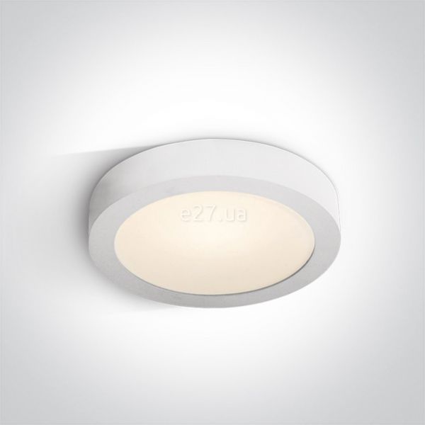 Стельовий світильник One Light 62115F/W/W The LED Panel Plafo Round