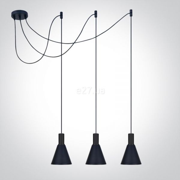 Підвісний світильник One Light 63122B/B E27 Round Pendants