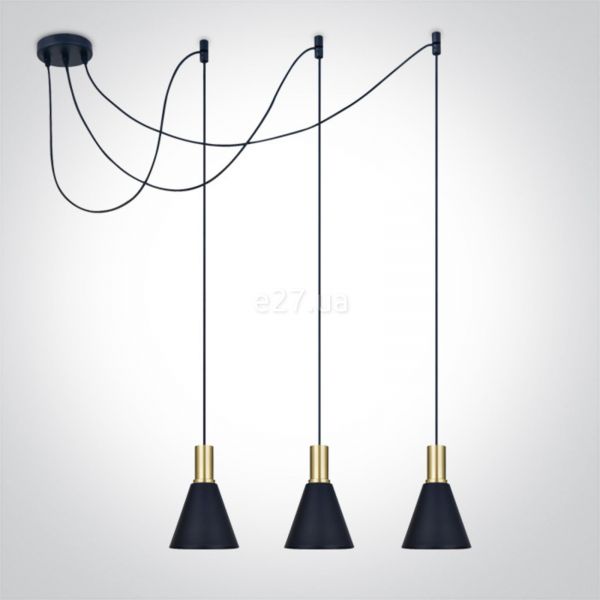 Люстра One Light 63122B/BBS E27 Pendant Cones
