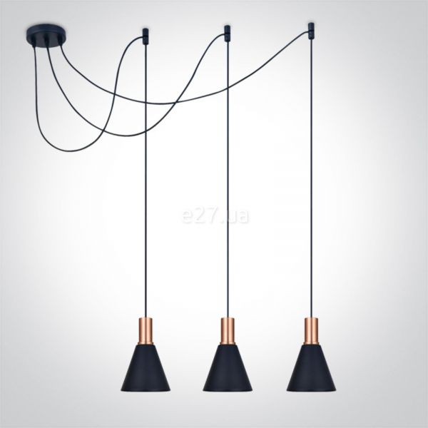 Люстра One Light 63122B/CU E27 Pendant Cones