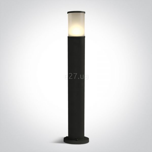 Парковий світильник One Light 67102/B The E27 Tube Lights Die cast