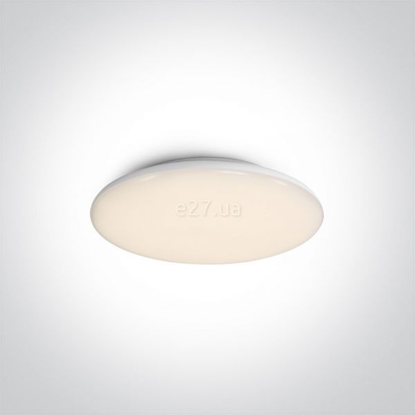Стельовий світильник One Light 67404M/W/W The LED Super Slim Plafo Round
