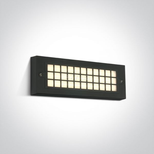 Настенный светильник One Light 67502C/AN/W Outdoor Wall Bricks ABS+PC