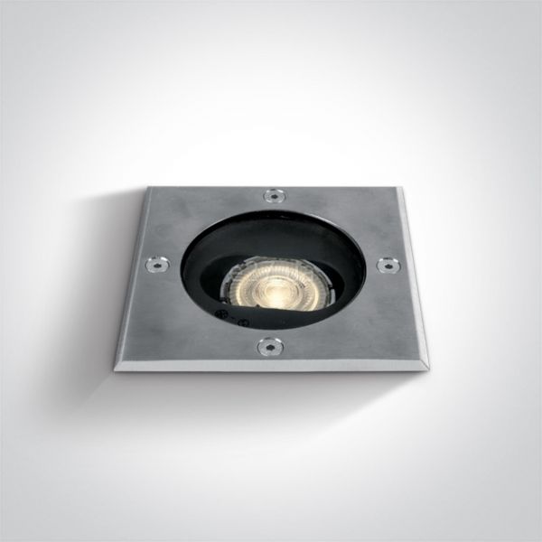 Грунтовый светильник One Light 69048G The GU10 Inground Adjustable Range Stainless steel 316