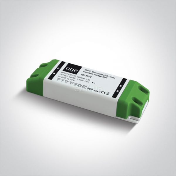 Блок живлення One Light 89075VT The 24V DC Range TRIAC Dimmable Constant Voltage