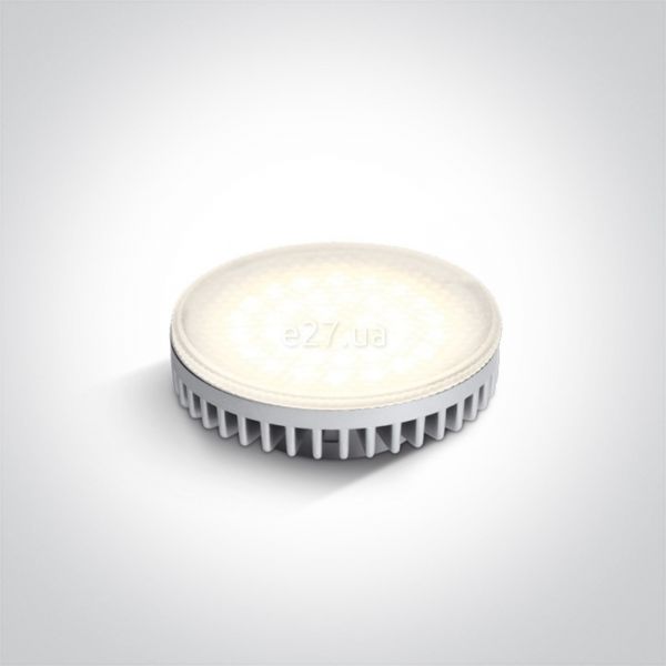 Лампа світлодіодна One Light 9F07L/C потужністю 7W. Типорозмір — GX53 з цоколем GX53, температура кольору — 4000K