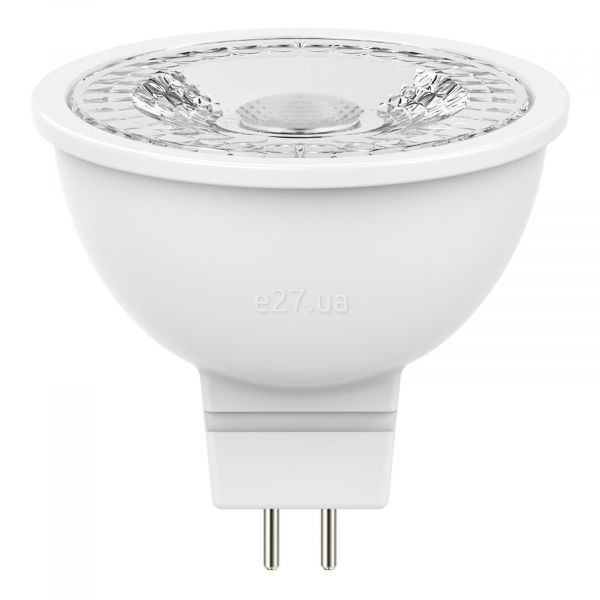 Лампа світлодіодна Osram 4058075160842 потужністю 4.2W з серії LED Star. Типорозмір — MR16 з цоколем GU5.3, температура кольору — 3000K