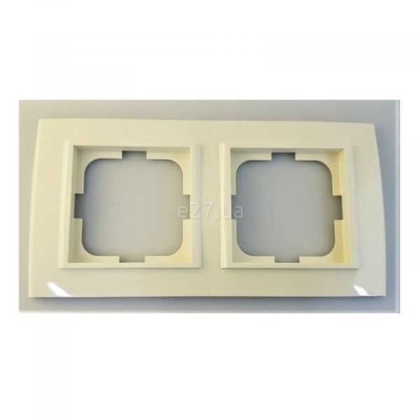 Рамка 2 поста Ovivo 401-020000-226 Mina Natural
