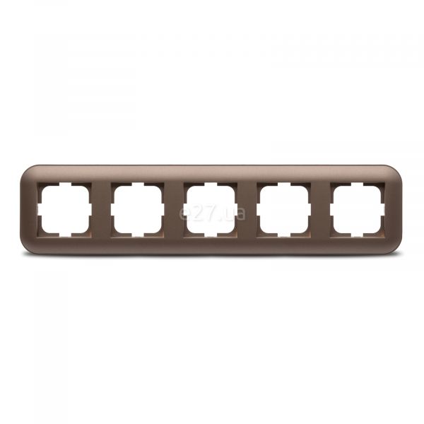 Рамка 5 постів Ovivo 404-190008-250 Prime Loft Metallic