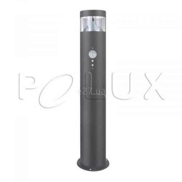 Парковий світильник Polux 304148 Otto2 GLM00078PSH50GY-30DW+PIR