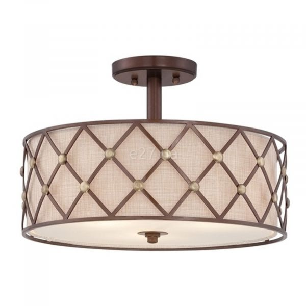 Подвесной светильник Quoizel QZ-BROWN-LATTICE-SF Brown Lattice