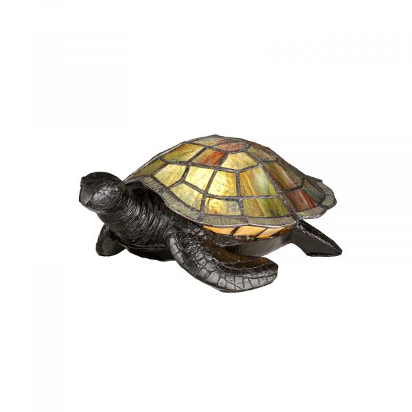 Настольная лампа Quoizel QZ-SAWBACK-TL Tiffany Animal Lamps
