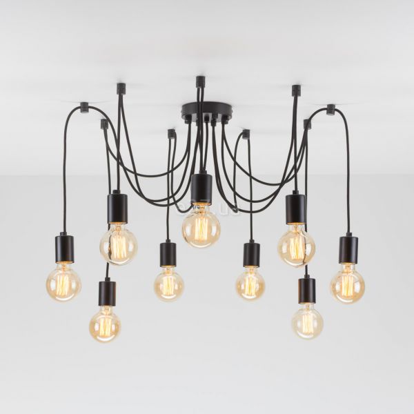 Люстра Retro Light ELVIN9_BK