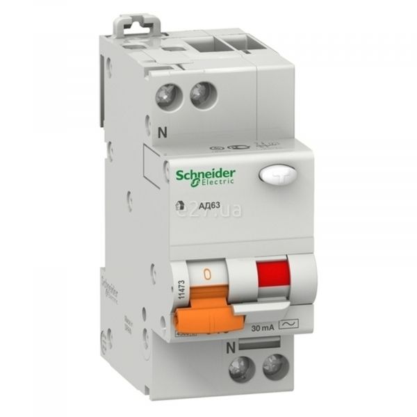 Диференціальний автомат Schneider Electric 11475 Домовой АД63