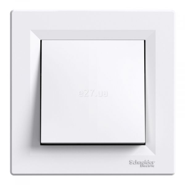Вимикач 1-клавішний Schneider Electric EPH0100121 Asfora