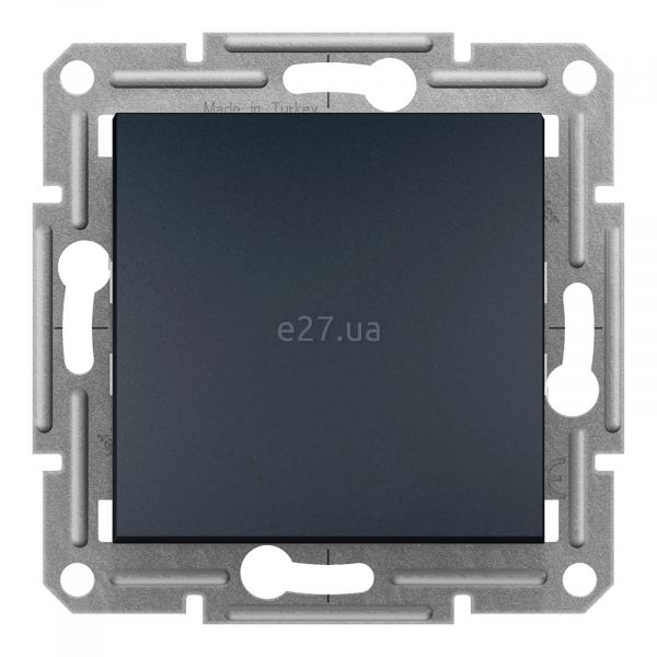 Вимикач 1-клавішний Schneider Electric EPH0100171 Asfora