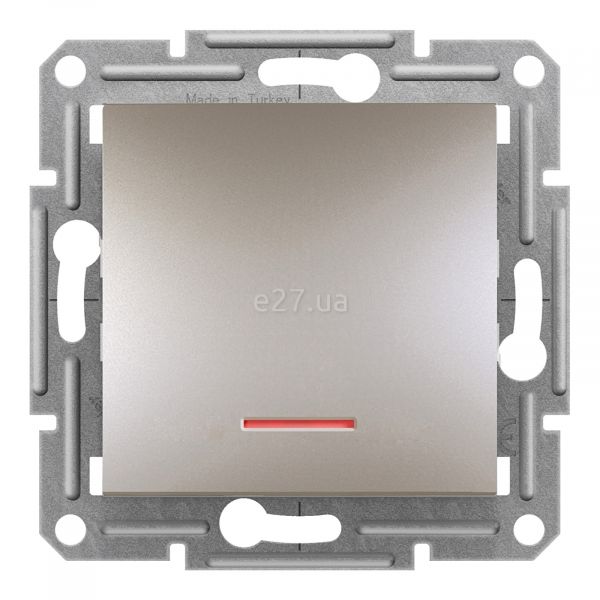 Вимикач без фіксації 1-клавішний Schneider Electric EPH1600169 Asfora
